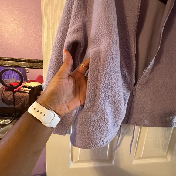 Lavender Fleece Jacket - Picture 7 of 8